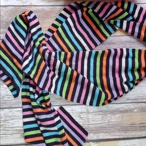 Rainbow Pride Scarf Pretty and soft for Fall